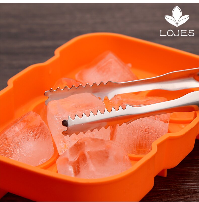 Pince à glace pour Barbecue | Pince pour Barbecue en acier inoxydable de 18cm, pain, nourriture pince à glace pince à glace, outil barre accessoires de cuisine 1 pièce