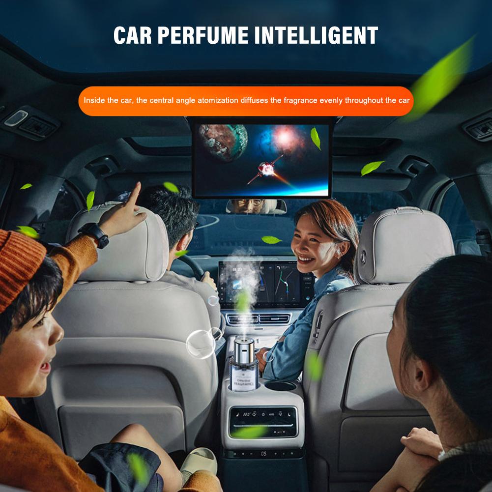 Ambientador eléctrico para coche, difusor de Aroma, niebla de fragancia, humidificador de aire, aromaterapia, accesorios para coche