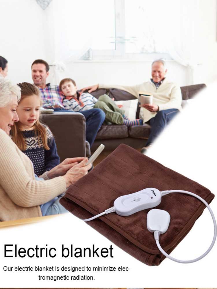 Heating Electric Blanket Flannel Multifunctional Electric Throws Wrap Knee guard Heated Shawl