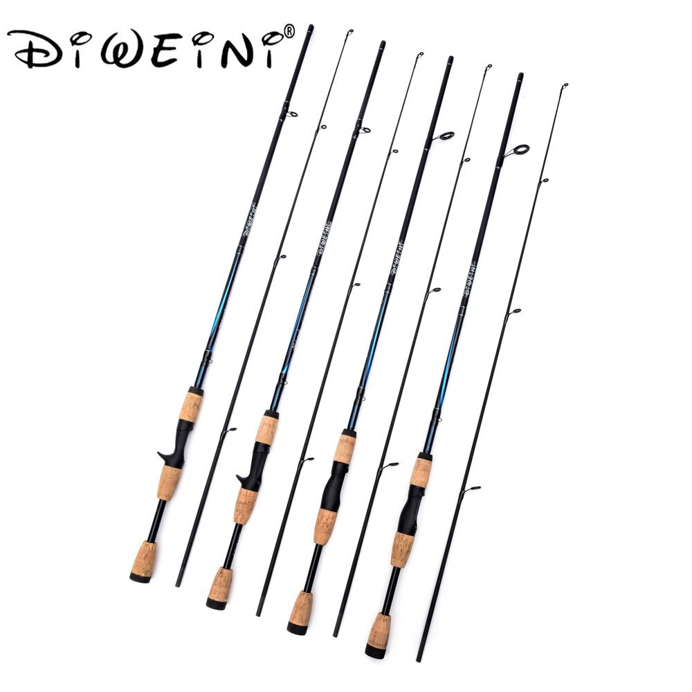 Carbon Spinning Fishing Rod M action Hand Fishing Tackle Lure Rod Lure Wt:3-21g Casting Rod Spinning Fishing