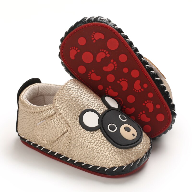 2021 primavera/outono tênis novos sapatos de bebê meninos macio-sola antiderrapante bonito dos desenhos animados sola de borracha sapatos casuais da criança para 0-18m: B279 C / 13-18 meses