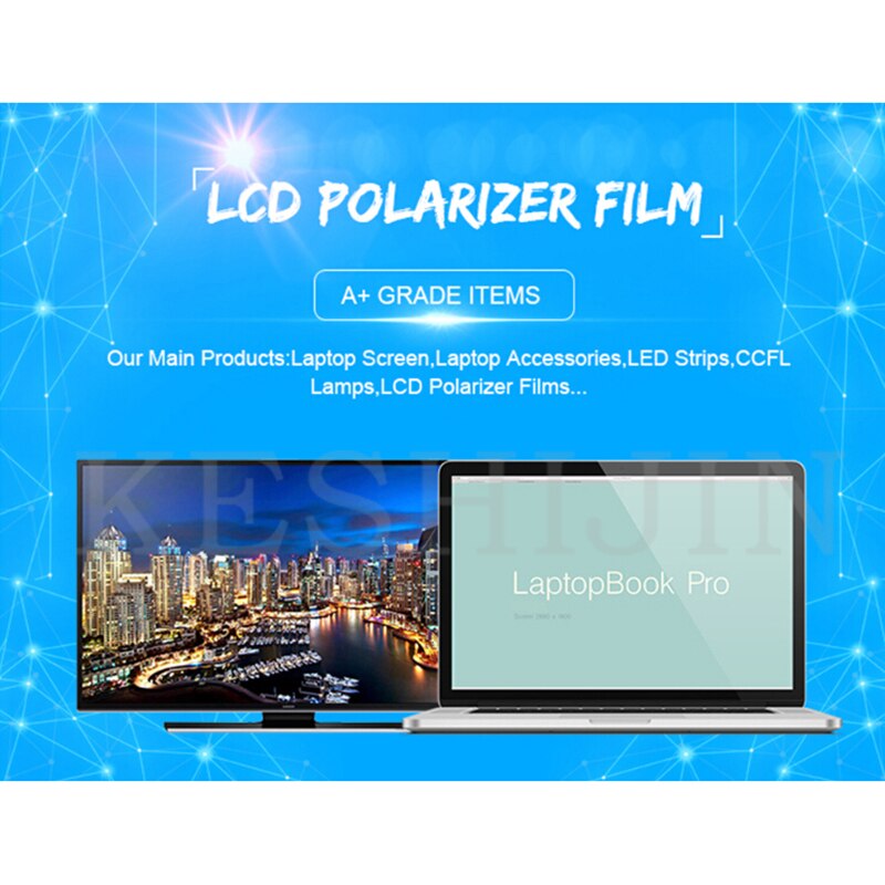 Polariseur TV Film polarisant 24 pouces 45/0/90 degrés LCD LED réparation Tv remplacement Film original