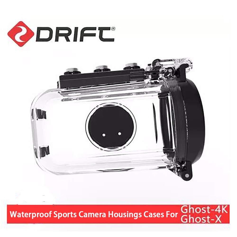 Drift 60M Waterproof Action Sports Camera Housings Cases for Ghost 4K & Ghost X