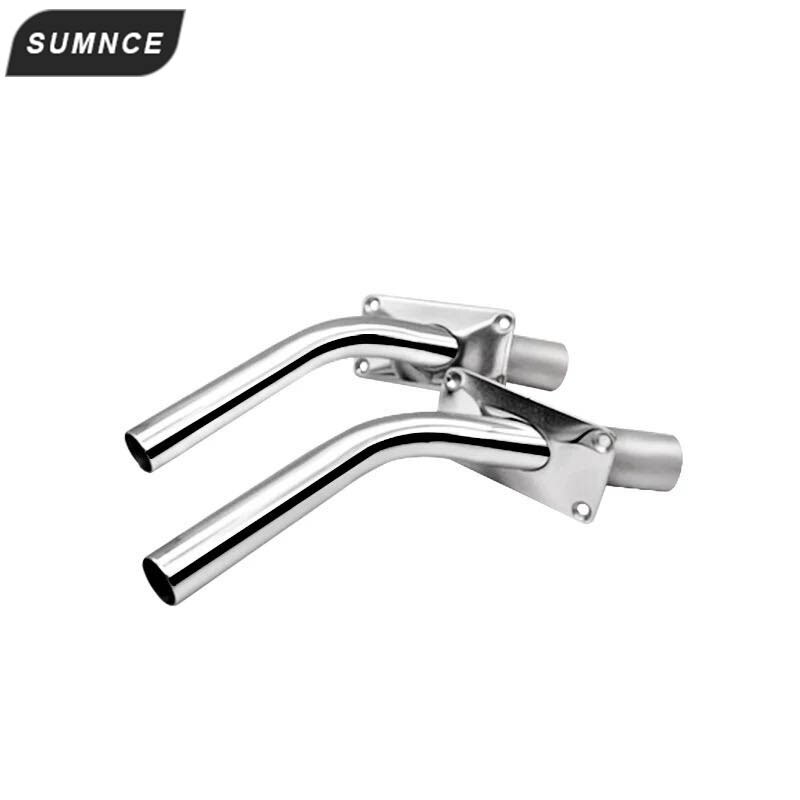 Boat Fishing Rod Holder Outrigger Stainless Steel Rod Pod Deck Mount With Base