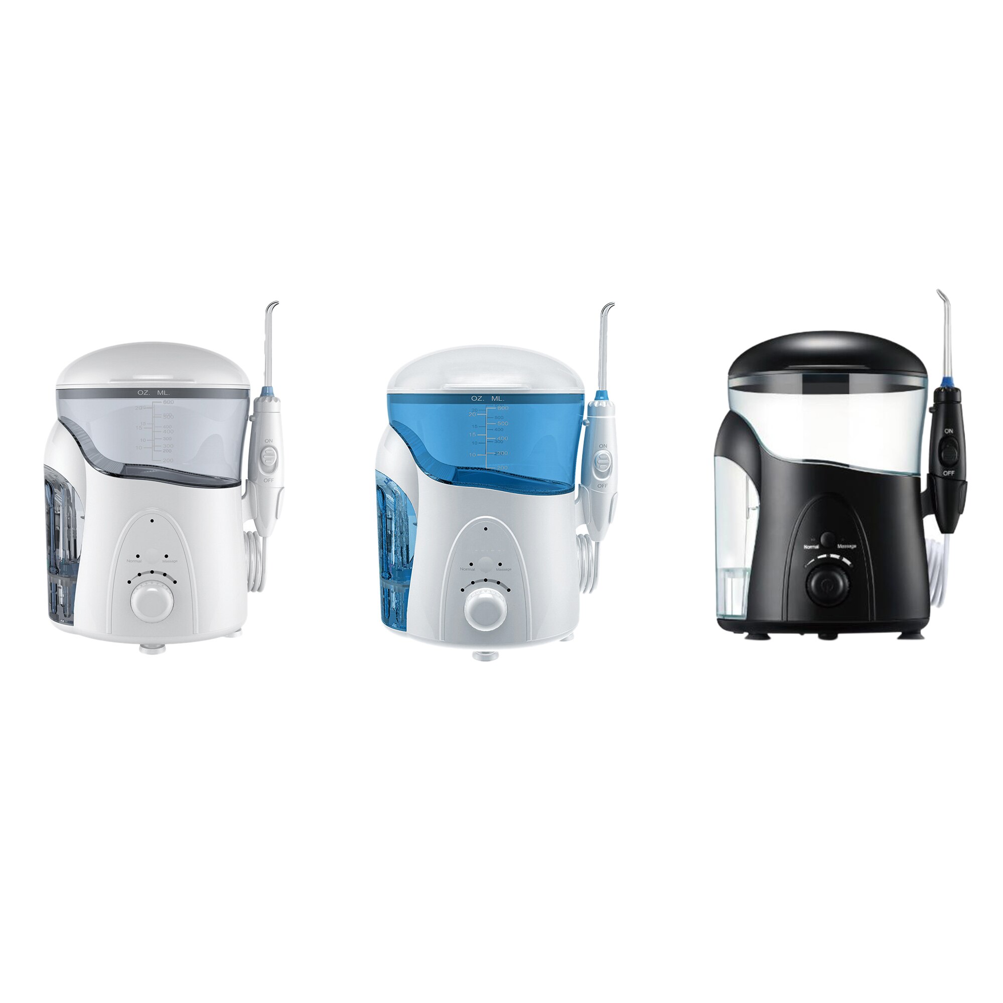 Nicefeel Water Flosser Elektrische Aanrecht Monddouche 600Ml Met 7 Tips Voor Bretels Bruggen Care Eu Plug