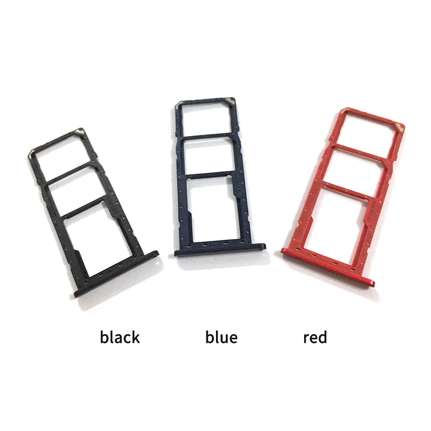 Support de plateau de carte Sim pour Samsung Galaxy A01 A015F, 10 pièces, support de fente de plateau de carte SIM, adaptateur de prise, pièces de réparation