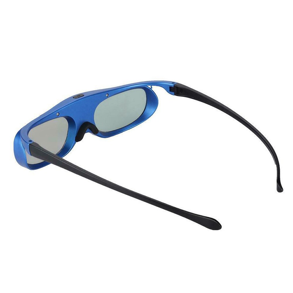 Visual LCD Chip Active Shutter Practical Ultra Clear USB Rechargeable With Battery Foldable 3D Glasses For DLP Link Projector
