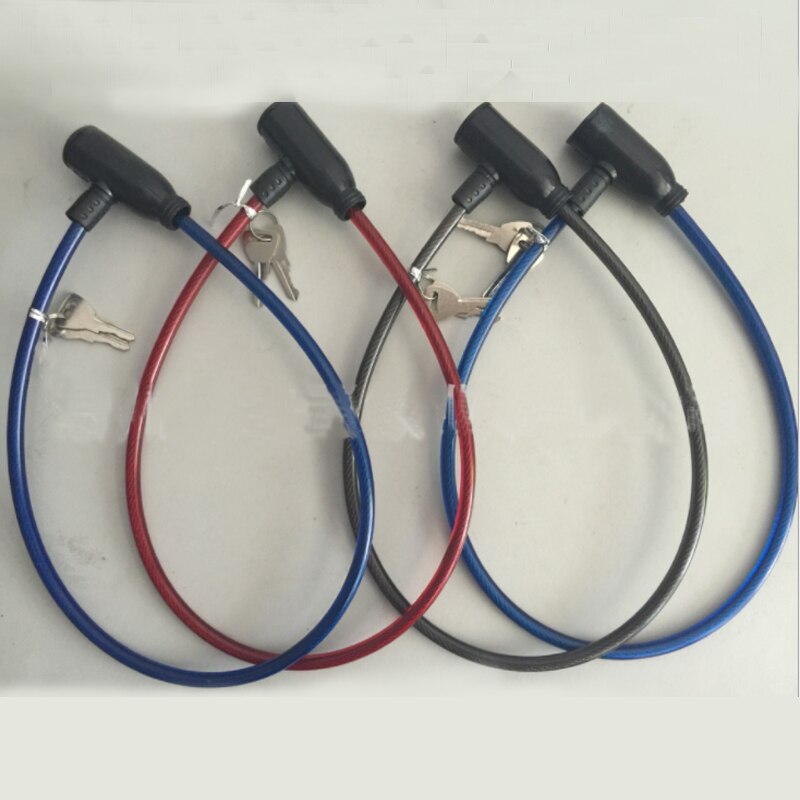 Metal Bicycle Safety Lock Universal Anti-Theft Bicycle Lock Bicycle Motorcycle Electric Vehicle Safety Lock With 2 Keys