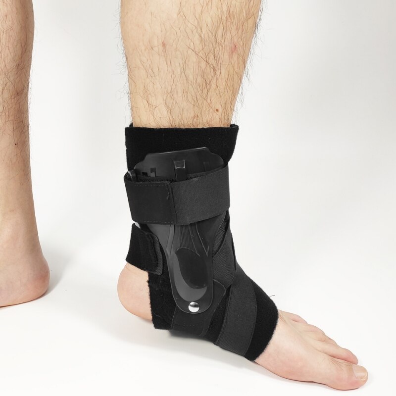 1 Stuks S/M/L Ankle Brace Elastische Compressie Mouwen Sport Relief Pijn Voet Stabilisator Voet Guard zwart