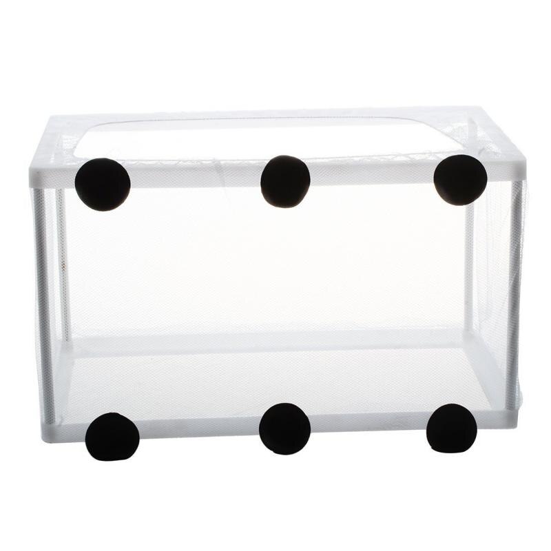 Incubateur d'élevage de poissons bac à filet suspendu aquatique pour animaux de compagnie écloserie Isolation maille boîte Aquarium conteneur séparé Aquarium accessoire