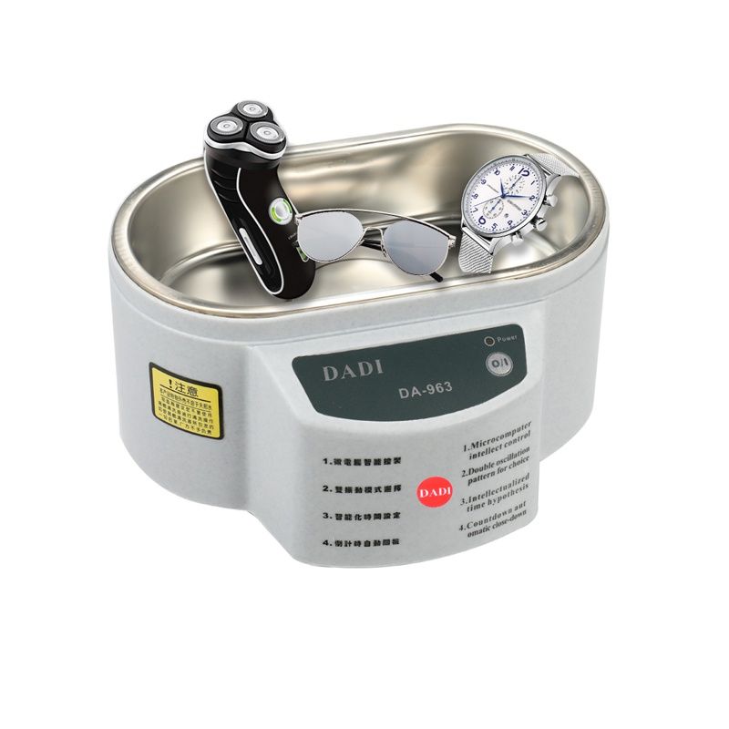 600ml Digital Ultrasonic Cleaner Mini Ultrasonic Bath Jewelry Glasses Circuit Board Cleaning Machine Ultrasound Jewelry Cleaner