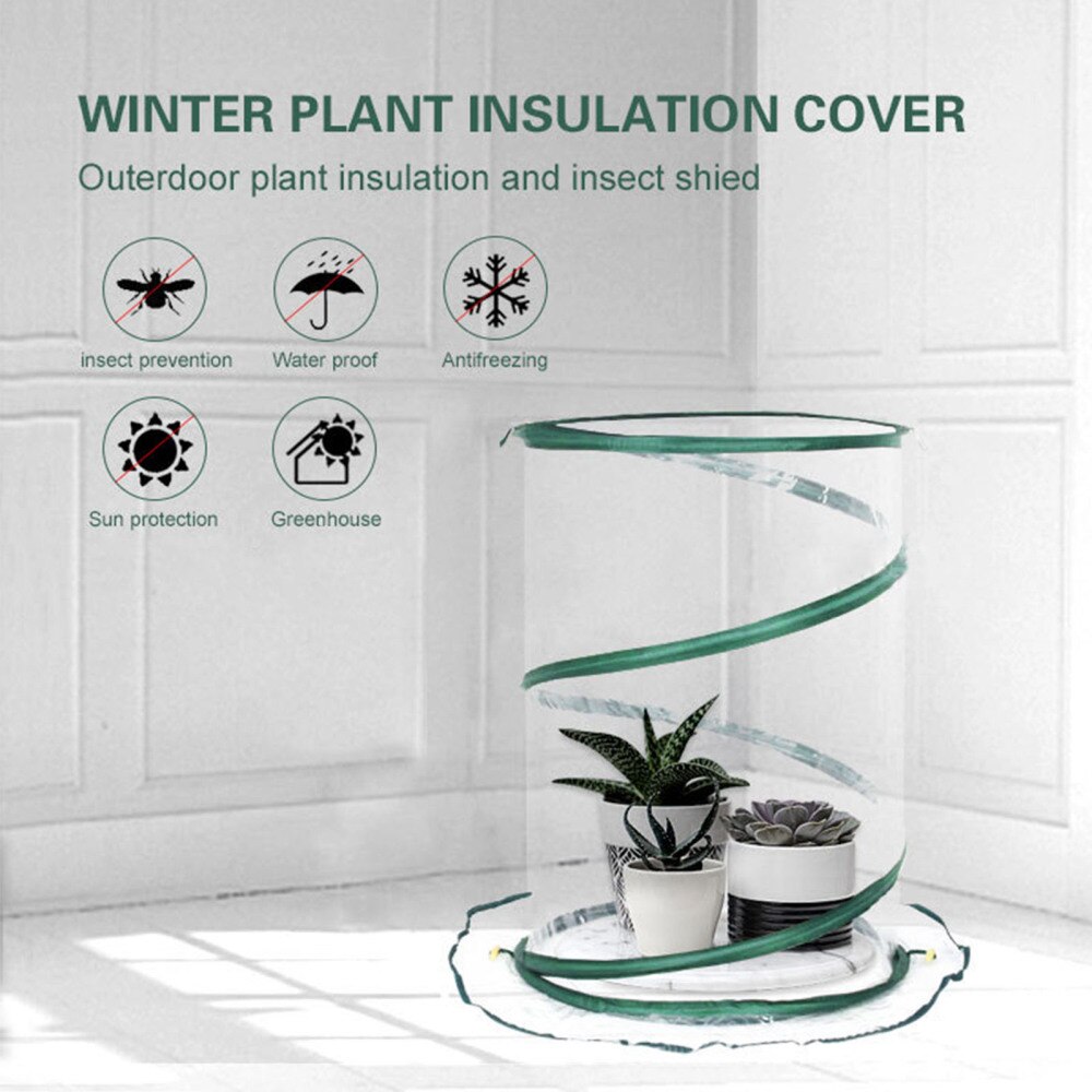 Mini housse de Protection solaire pour serre 50x68CM, Portable, pliable, Durable, imperméable, prévention des insectes, maison fleurie
