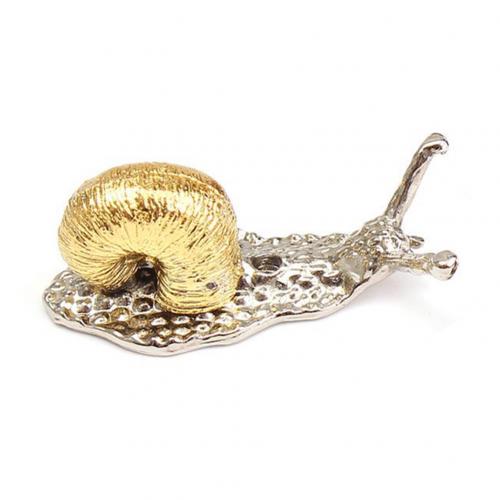 Tortuga Caracol incienso Censer Stick soporte té cultura meditación decoración para el hogar: Golden Snail