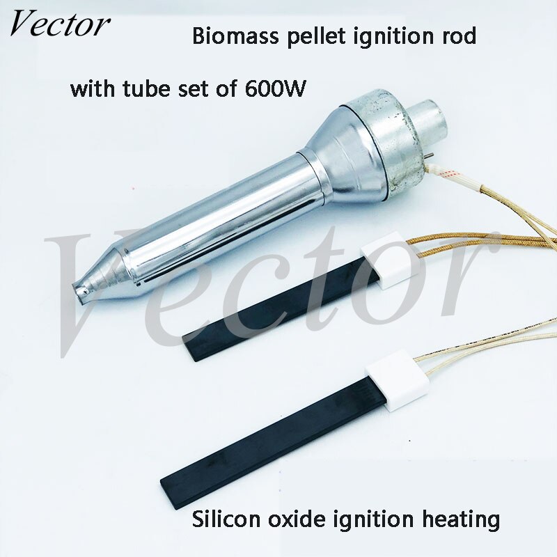 Biomass boiler burner igniter ignition rod / silicon nitride ignition rod with cover with fan igniter