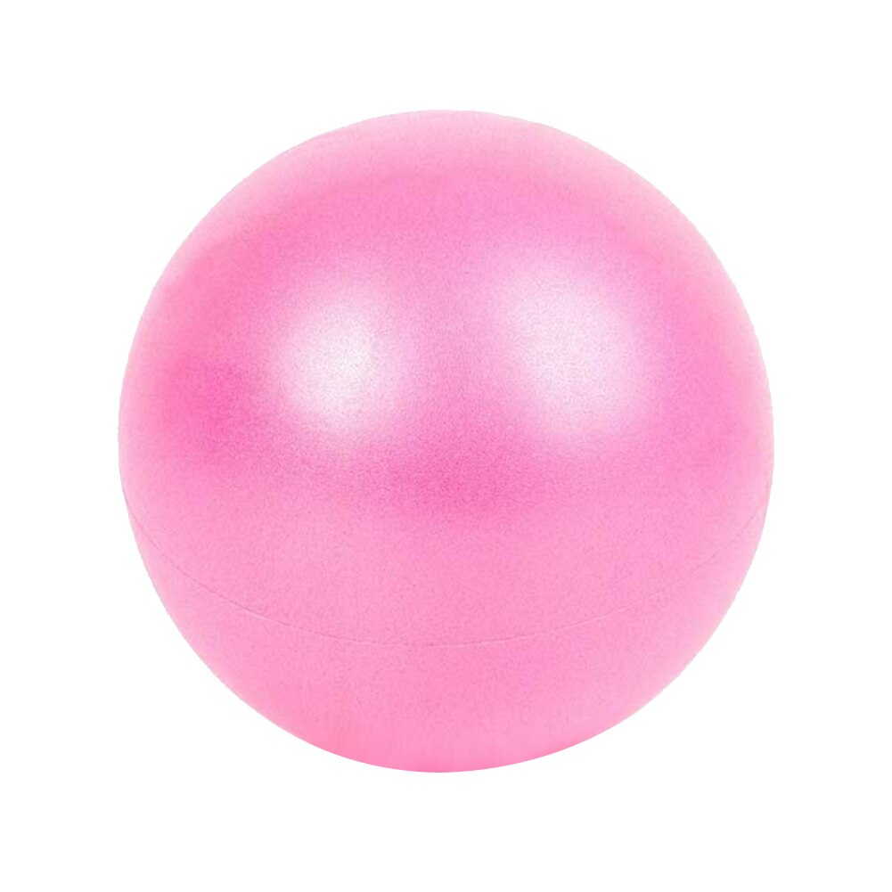 Bola de Yoga 25cm Yoga Fitness balón para Core Entrenamiento de Interior de gimnasia Fitness Pilates bola Balance ejercicio de pelota de Yoga ejercicio: Rosa