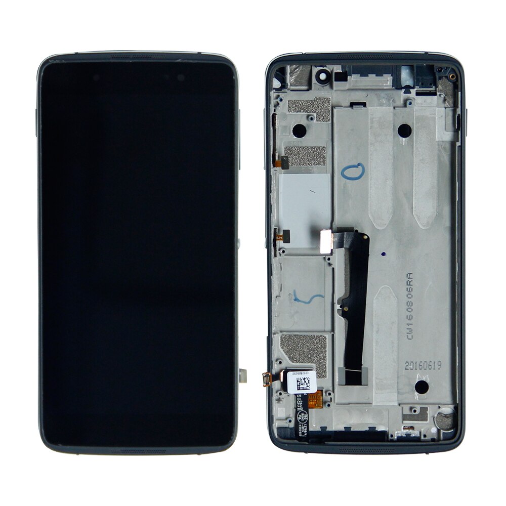 Para BLACKBERRY DTEK50 DTEK 50 STH100-1 -2 pantalla LCD Digitalizador de pantalla táctil + ensamblaje de Marco