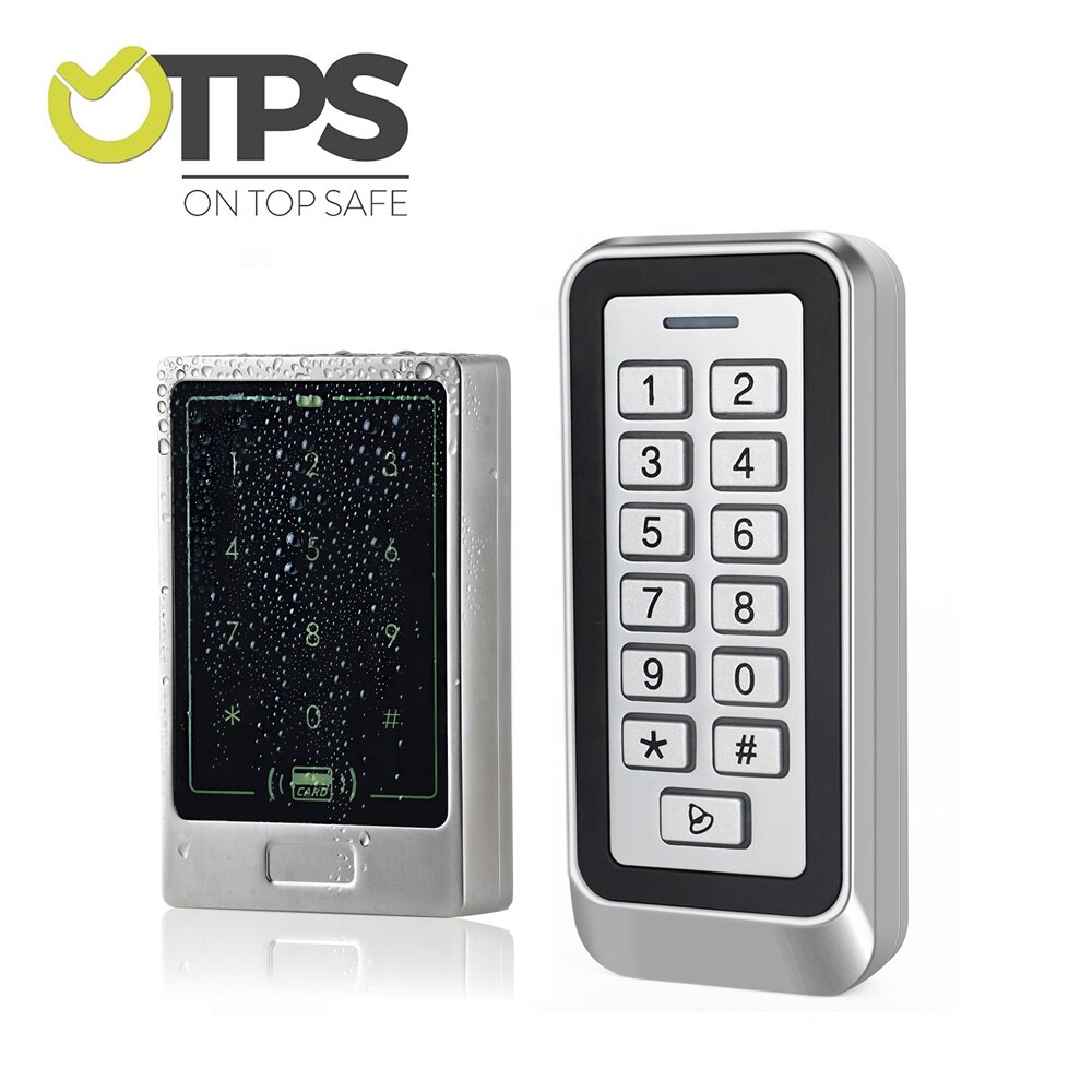 OTPS smart intelligent card door lock access control and waterproof rfid card reader code access control