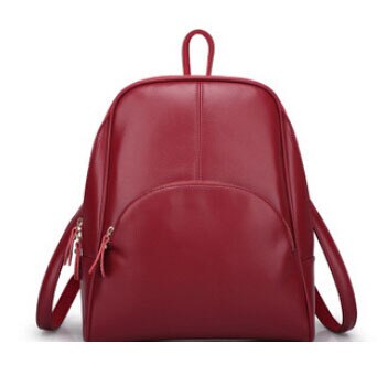 Vogue Stern! NEUE rucksack frauen rucksack Leder schule tasche frauen Casual stil YA80-165: Rot