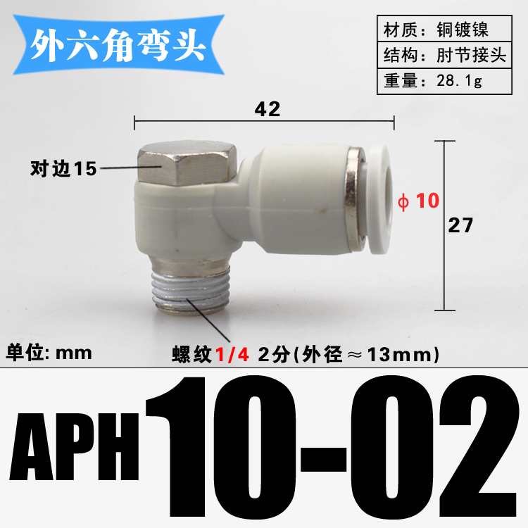 M3 M4 M5 M6 1/8" 1/4" 3/8" 1/2" BSP mannelijk naar 4 6 8 10 12 14 16 mm buiselleboog messing pneumatische luchtfittingen push-in connector: Donkergroen