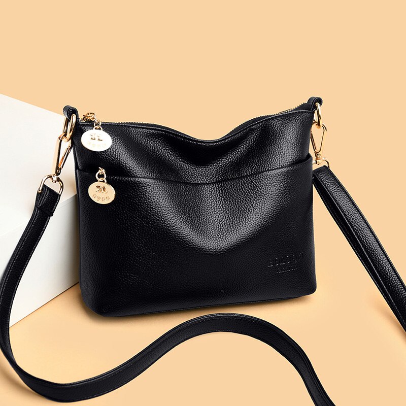 Grote Capaciteit Vrouwen Crossbody Tassen Luxe Handtassen Vrouwen Tassen Lederen Schoudertas Messenger Bags Sac A Main