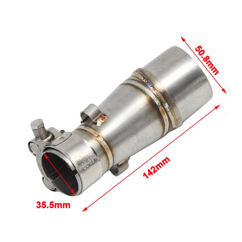 Exhaust Mt09 Cuque Motorcycle Exhaust Middle Link Pipe