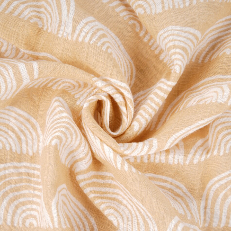 Elinfantil 100% musselina algodão swaddle bebê andando cobertor cobertura toalha de banho cobertor de ar condicionado cobertor 120 × 120cm