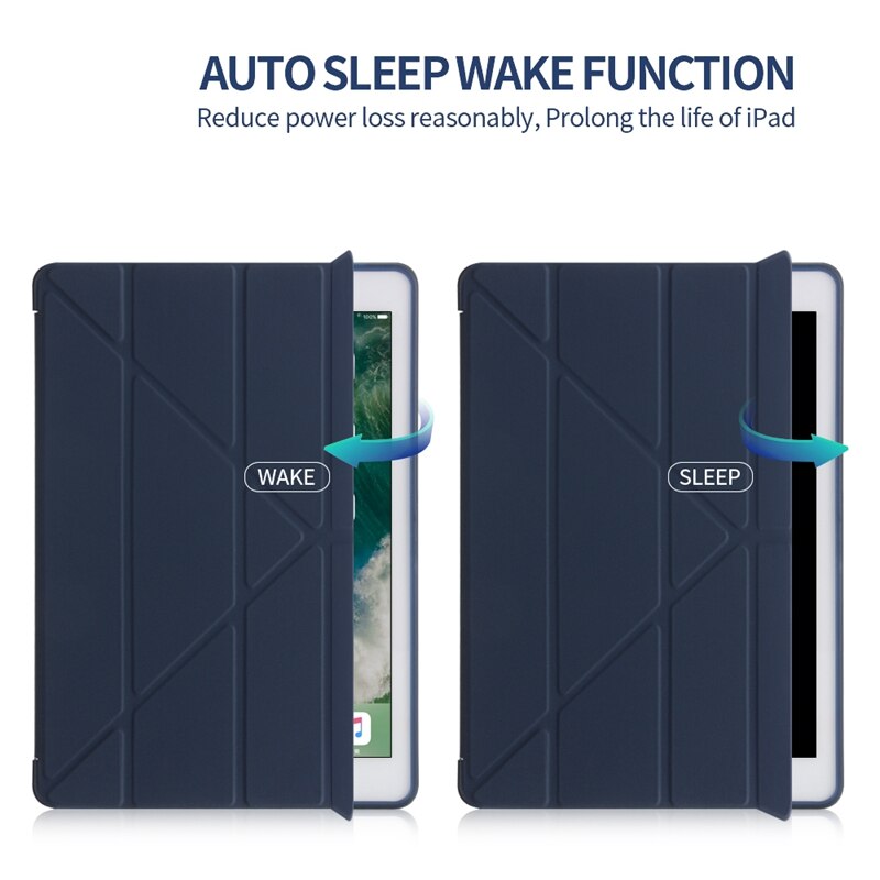 Voor ipad 10.2 hoesje anti-stof, schokbestendig, antislip siliconen hoesje voor apple ipad 10.2