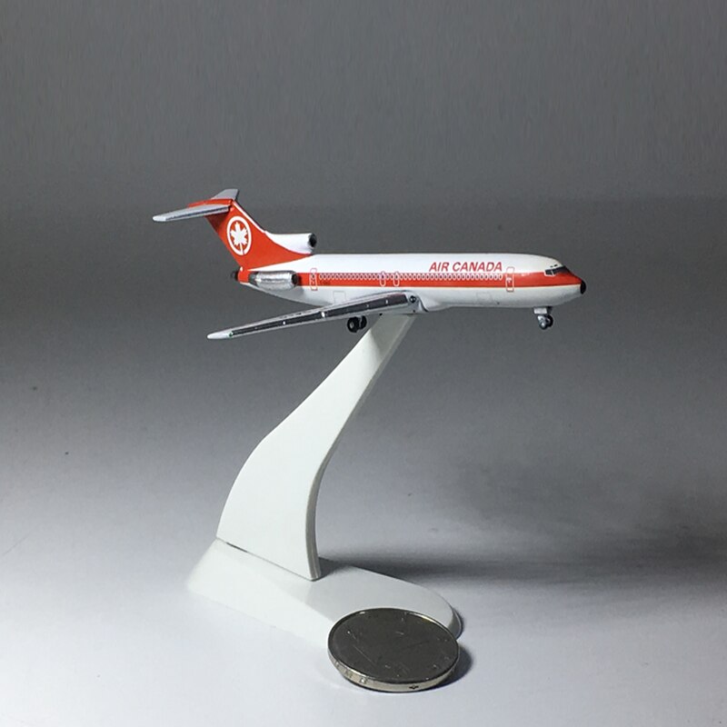 Air Canada 1:500 C-gaaq 727 Modello di Imballaggio Della Bolla Modello di Aereo Argento Diecast Collezione Boy Regalo