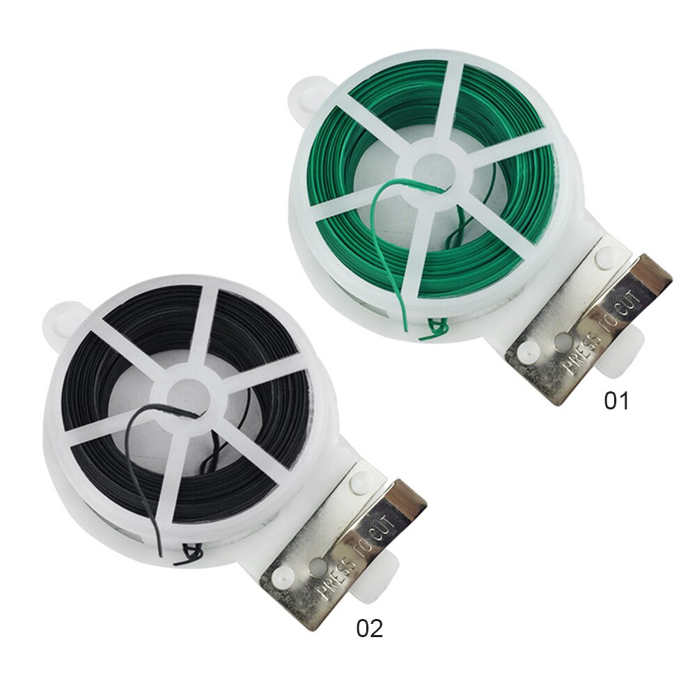 100M plantas lazos planta organizador de encuadernación Diy Cable de injerto Twist plástico accesorios de jardinería