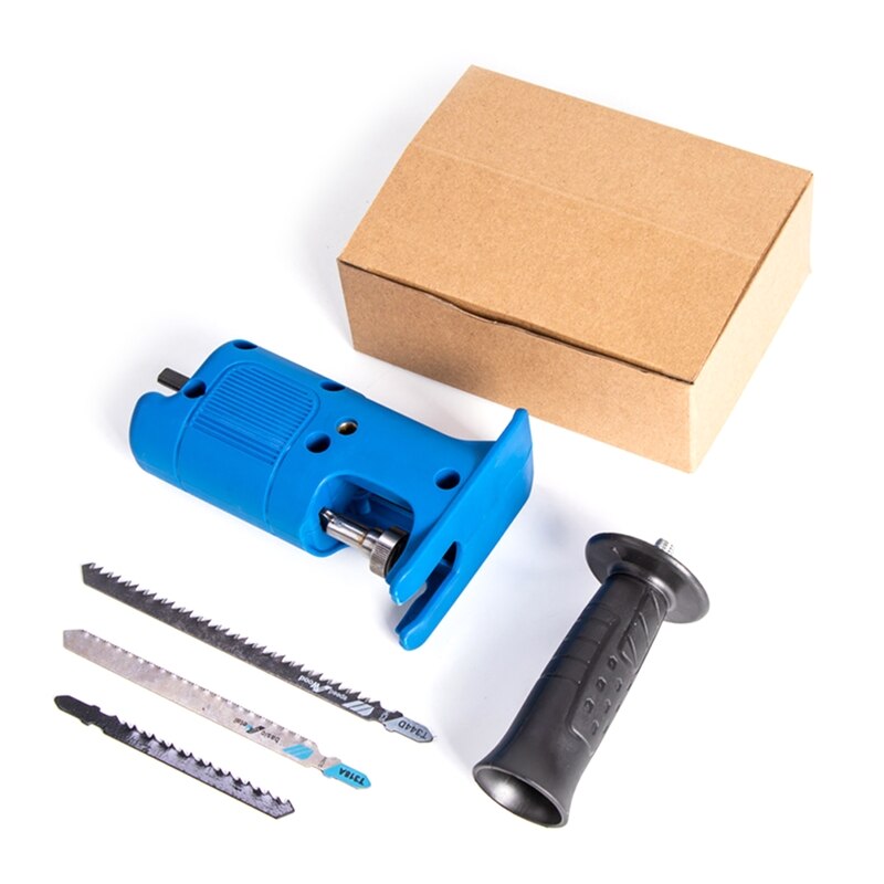 Cordless Reciprocating Saw Adapter Set Electric Drill Converter Modified Tools