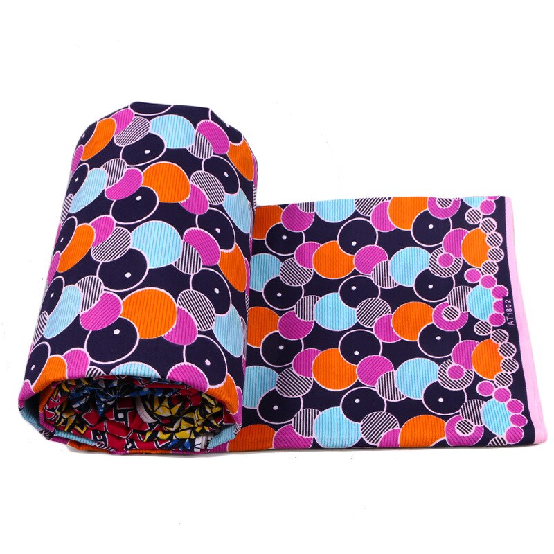 Latest Arrivals African Wax Guaranteed Veritable Wax Colourful Printed Fabric
