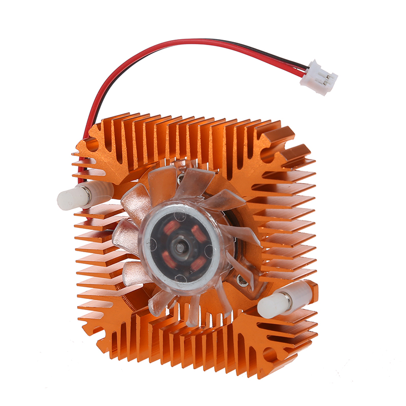 Pc datamaskin bærbar pc cpu vga skjermkort 55mm kjøler kjølevifte kjøleribbe til skjermkort mini kjølevifte radiator til dropshippin