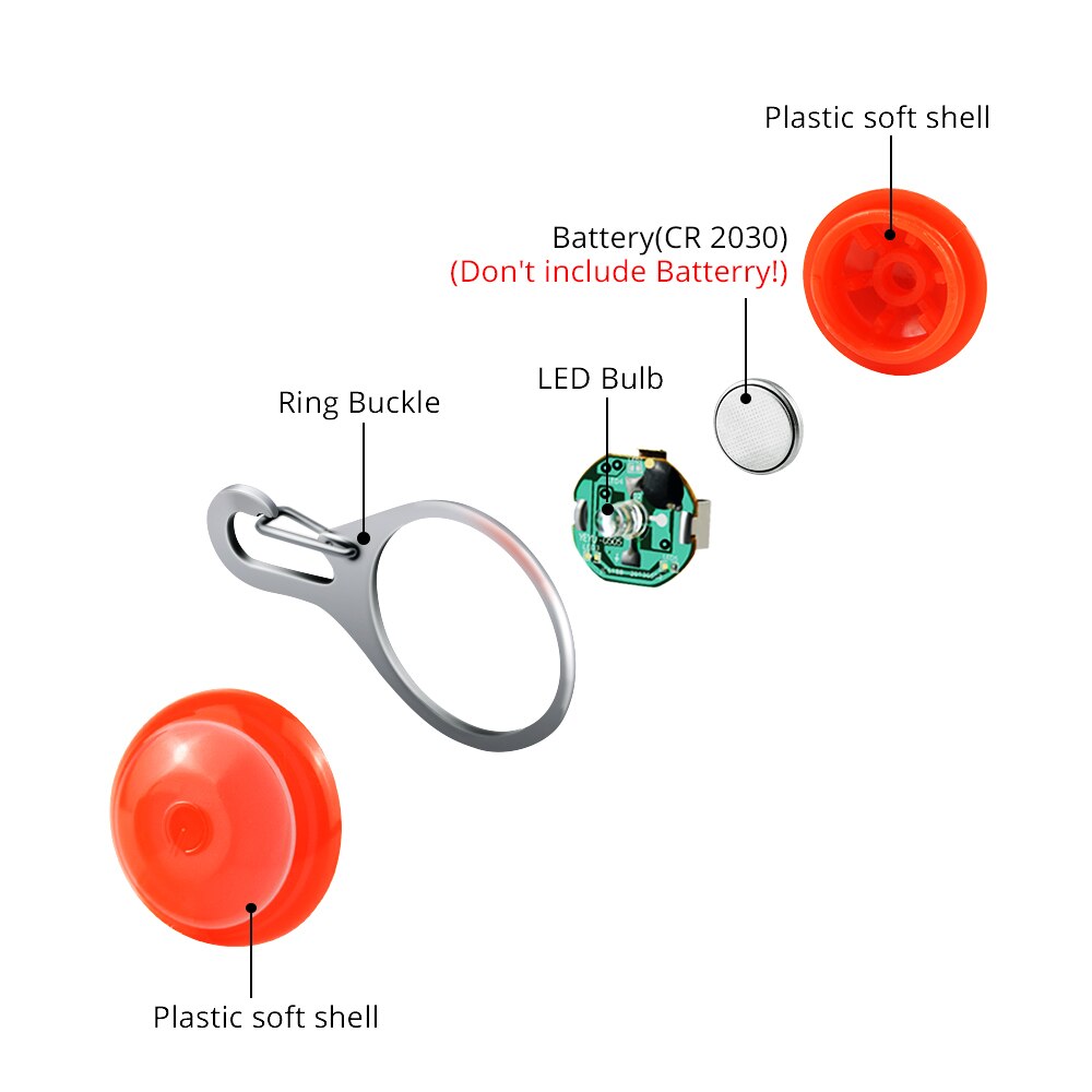 Hund katt krage glödande led ficklampa hänge natt säkerhet husdjur leder halsband lysande ljusa dekoration krage för hundar