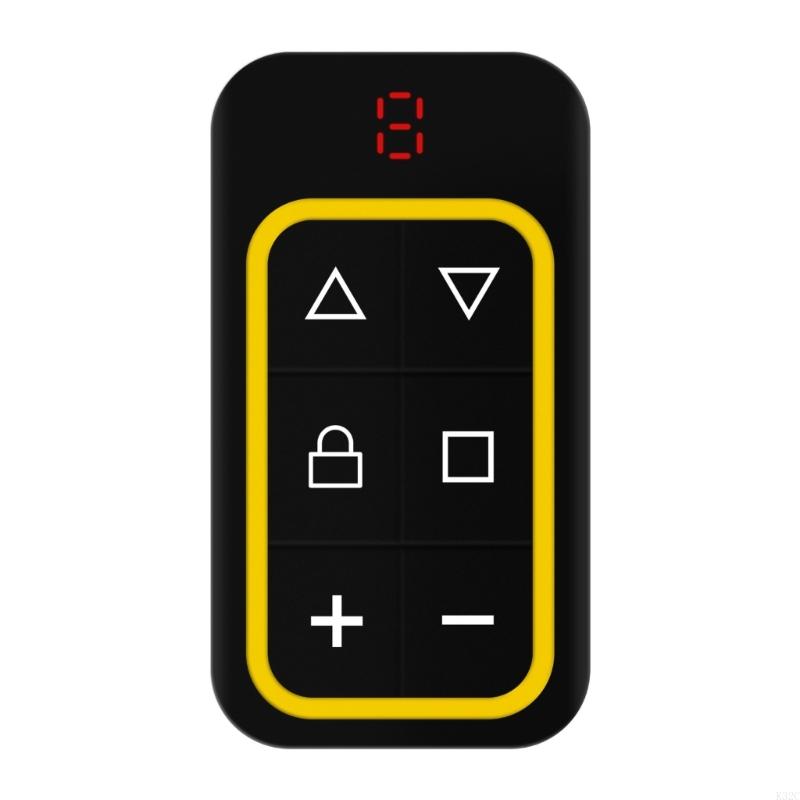 K32C 8CH Multi Frequency Garage Door Remote Control 270-868MHZ Copy Remote Control: Yellow