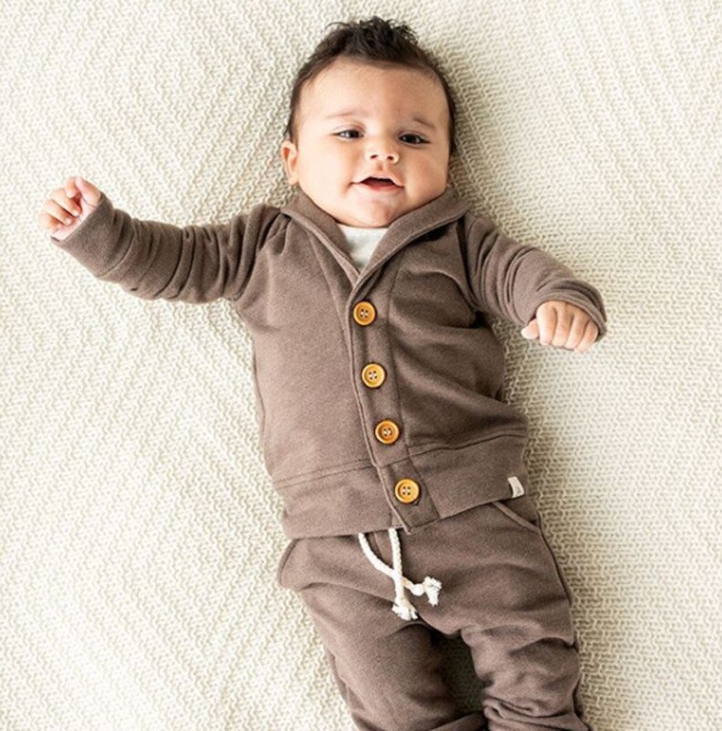 CA Peuter Baby Jongens Kleding Met Lange Mouwen Top Herfst Winter Jasje Uitloper