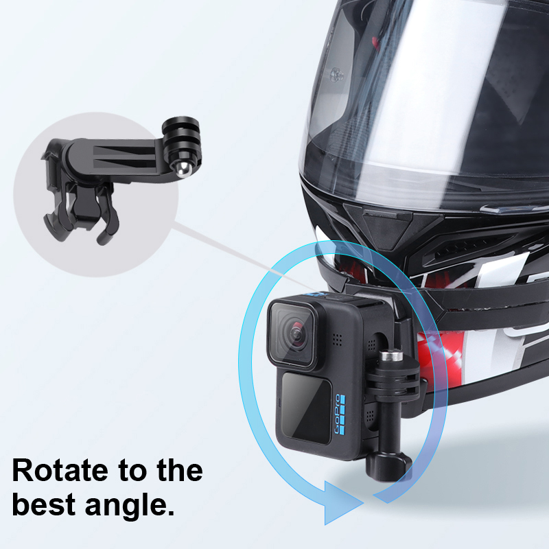 Hebilla de gancho en J giratoria 360, adaptador de liberación rápida, montaje de Base para GoPro Hero 12 11 10 9 Yi DJI, accesorios de Cámara de Acción