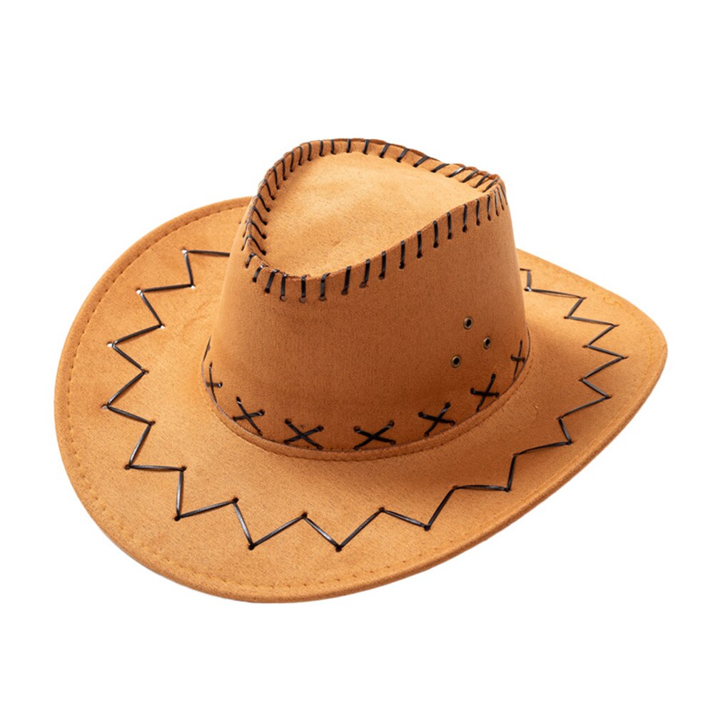 Unisexe Cowgirl Cowboy chapeau pour enfant enfants garçon fille sauvage ouest fantaisie fête Costumes décontracté soleil chapeaux Western chapeaux casquette: NO.5