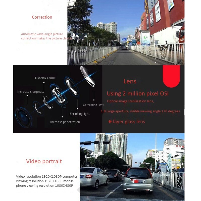 Auton dvr wifi kojelautakamera videonauhuri mercedes benz m c c  w205 c180 c200: lle