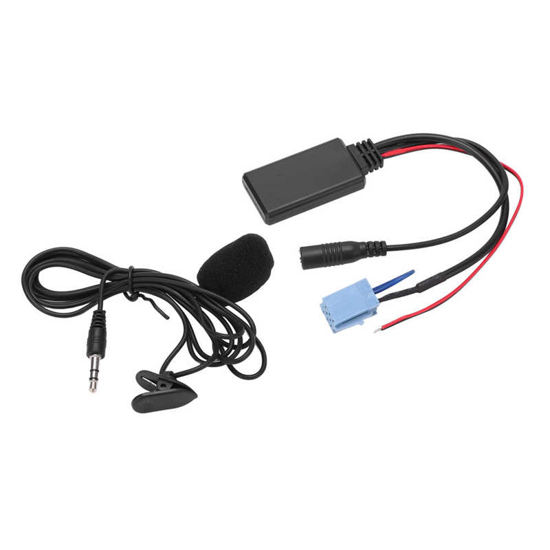 Cavo AUX in Wireless adattatore per cavo Audio Bluetooth vivavoce per sostituzione auto per Smart Fortwo 450