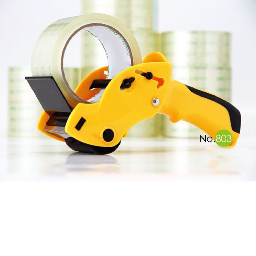 Taper Cutter Transparent Adhesive Tape Dispenser School Desktop Blue Washi Tape Holder Packing Dispenser Office Supplies