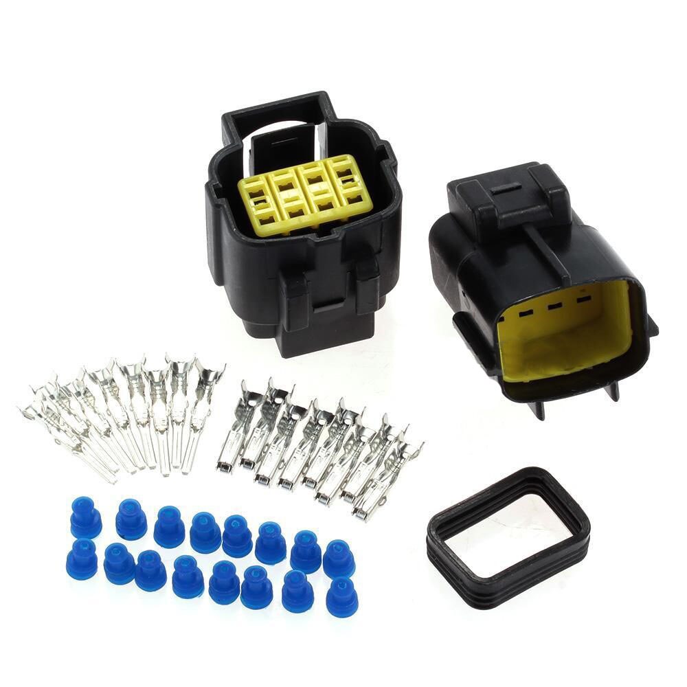 1 Kit 8 Pin Way Waterproof Wire Connector Plug Car Auto Sealed Electrical Set Car Truck For Car Boat ect