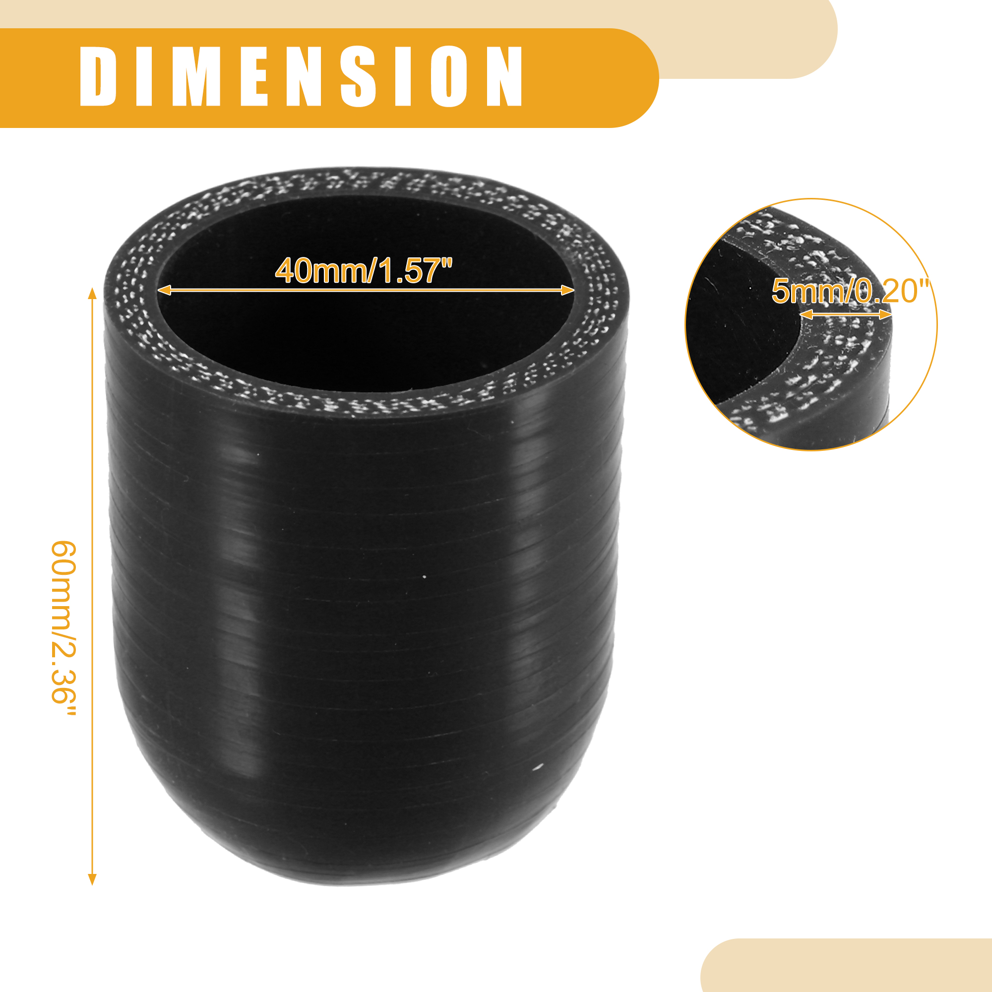 UXCELL 6mm ID to 40mm ID Silicone Coolant Cap Intake Vacuum Hose End Plug for Coolant Heater Bypass Vacuum Water Port Black: PURPLE
