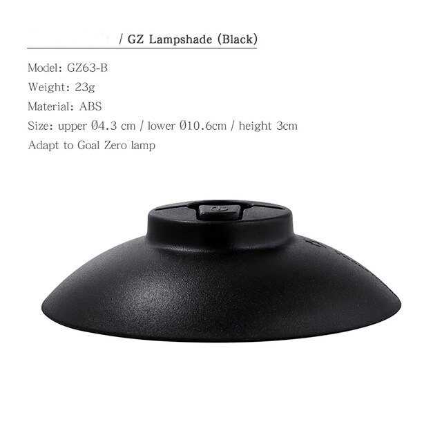 Abat-jour en forme de lampe pour tente de Camping en plein air, phare pour objectif zéro, Micro Flash, bricolage: Gz63-b