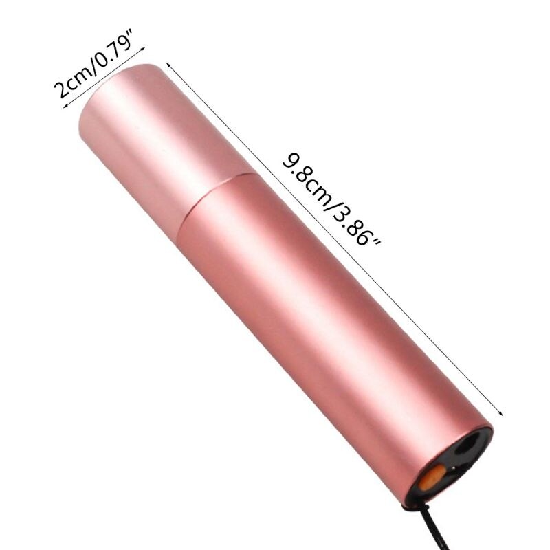 2 in 1 sjov killing teaser stick kat mos detektion rød uv lys pointer kæledyr legetøj