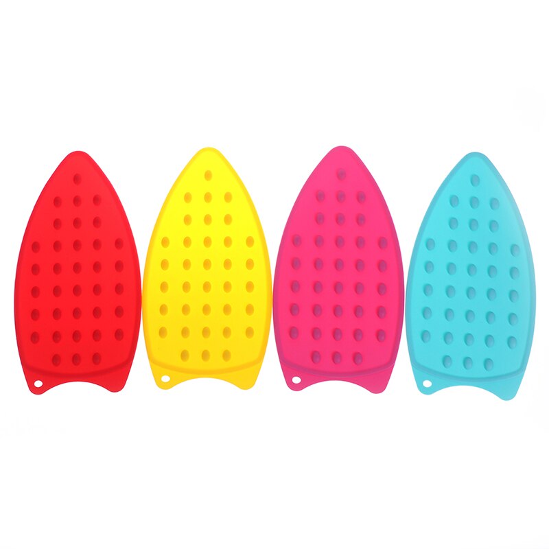 1PC Silicone Iron Safe Surface Iron Stand Mat Rest Ironing Pad Insulation Boards Protection Rest Pad Mat