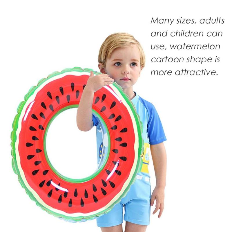 Kids Watermeloen Zwemmen Ring Opblaasbare Speelgoed Voor Kinderen Outdoor Pool Float Cirkel Veiligheid Opblaasbare Zwemmen Cicle