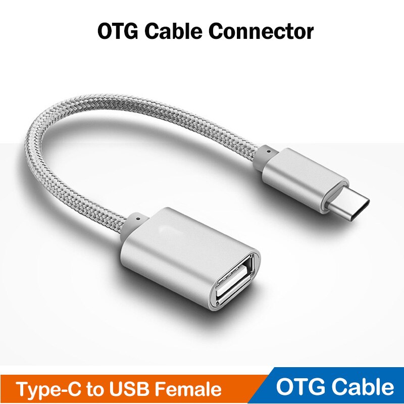 Cable adaptador USB tipo C OTG para Samsung Galaxy A12, A22, A32, A42, A52, A72, A03S, A13, A23, A33, A53, A73, 5G, Cable USB C, convertidor OTG