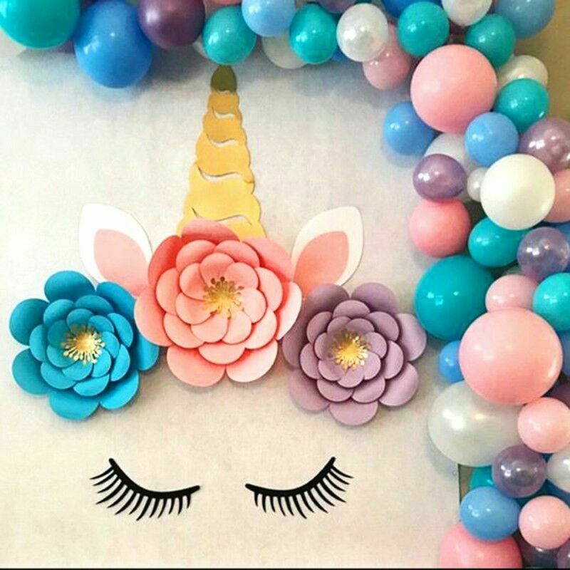 AA 30cm Paper Flower Backdrop Wall 30 cm Giant Rose Flowers DIY Wedding Party Decor