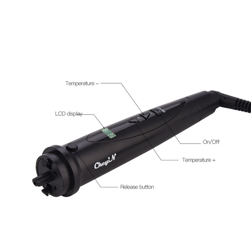 9-32mm haarkrultangen, professionele haarkrultang, toermalijn keramiek, diepe krullen, haartang, krulstylingtools 35