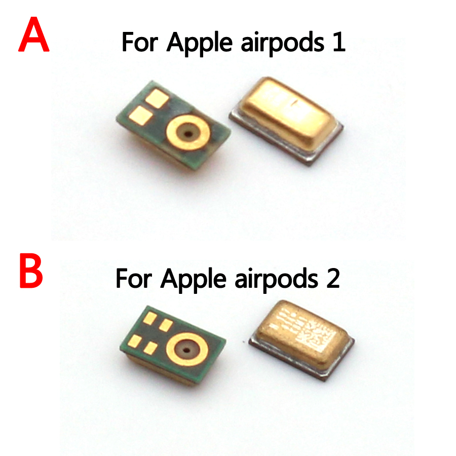10 Stuks-100 Stuks Microfoon Binnenmicrofoon Ontvanger Luidspreker Voor Apple/Iphone Airpods 1 2 Tweede Generatie Bluetooth Headset Reparatie Onderdelen